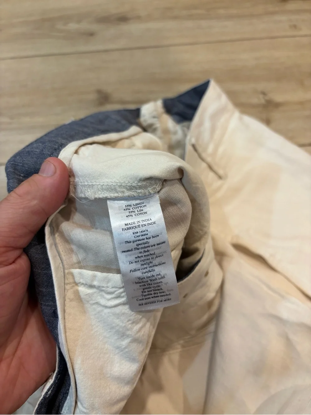 Faherty Malibu Shorts Cotton Linen Blend Summer Tan Khaki Men's 36 9” Inseam